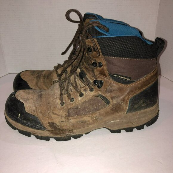 Georgia Boots Mens Blue Collar Composite Toe Work Boot Size 11M GB00108 6" - Picture 4 of 14